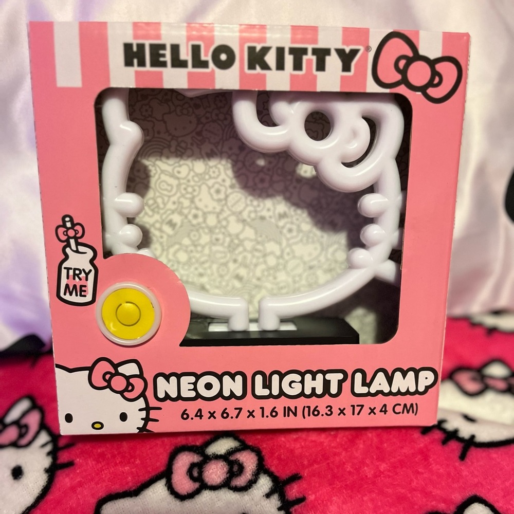 Hello kitty neon lamp